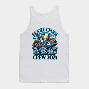 Booze Cruise Crew 2024 Tank Top